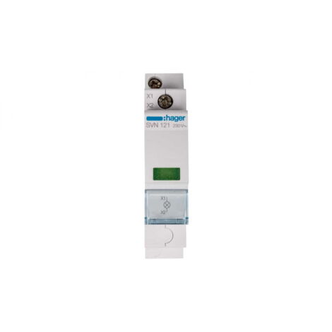 Hager Lampe de signalisation LED couleur vert 8,3 cm