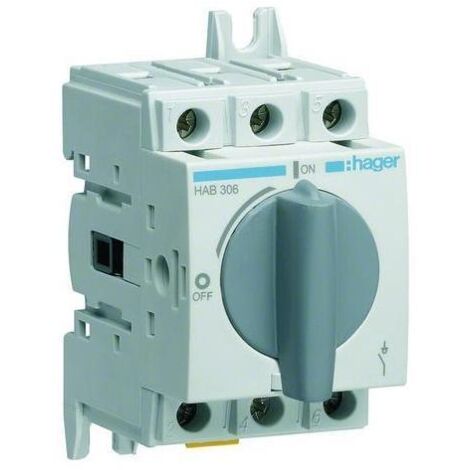Hager Lasttrennschalter 3P 63A HAB306