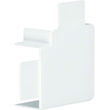 HAGER LF3004559016, ANGLE PLAT LFF 30X45 BLANC (EAN 4012740011914)