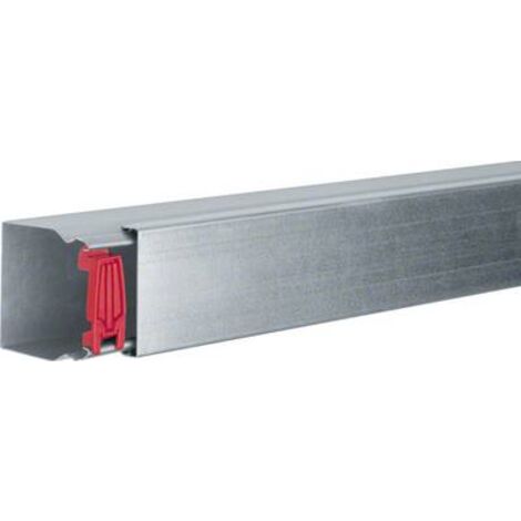 Hager LFS600600VERZ Kabelkanal Elektroinstallationskanal (L x B x H) 2000 x 60 x 60 mm 1 St. Verzinkt (LFS600600VERZ)