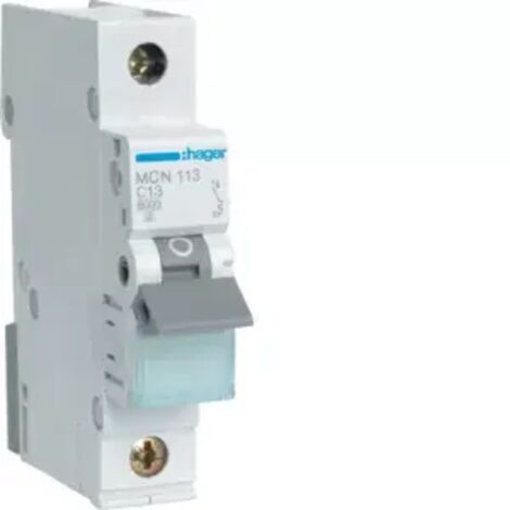 Hager LS-SCHALTER 1P  13A-C 6KA 1PLE (MCN113)
