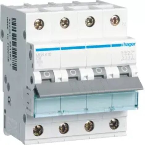 Hager LS-SCHALTER 3P+N 16A-B 6KA4PLE (MBN616)