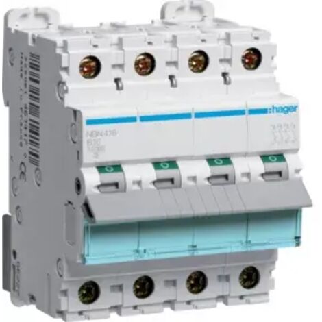 Hager LS-SCHALTER 4P 16A-B (NBN 416)