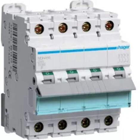 Hager LS-SCHALTER 4POLIG, D-16A, 10K (NDN416)