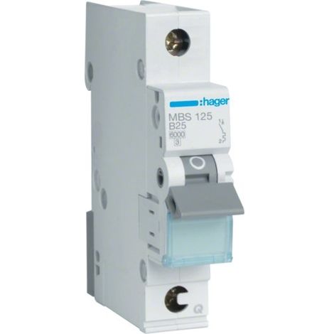 Porte-fusible Hager 10A - Coupe-circuit à L’unité, Neuf Sous Blister