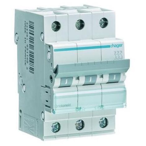 Hager MCN316  Leitungsschutzschalter    3polig 16 A