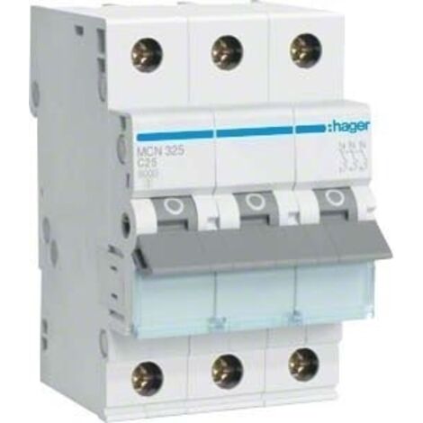 Hager MCN325 MCN325 Interruttore magnetotermico a 1 fase 25 A 230 V, 400 V