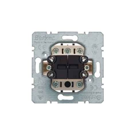 HAGER MÉCANISME POUSSOIR DOUBLE 4 CONTACT OUVERT 10 A 250 V