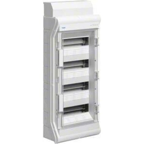 Hager Modèle de distribution électrique gris robuste 48 emplacements