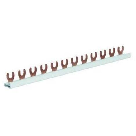 Hager Phasenschiene KDN163A (1P) 63A, 10 mm², Länge: 210 mm Schraubtechnik/ Quick Connect