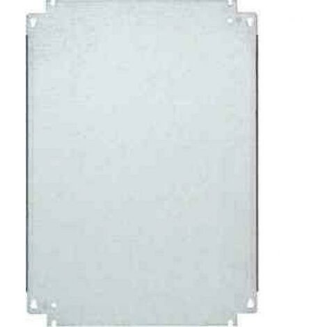 Hager piastra di fondo per armadi quadri+ h650 l400 in lamiera zincata fl412a