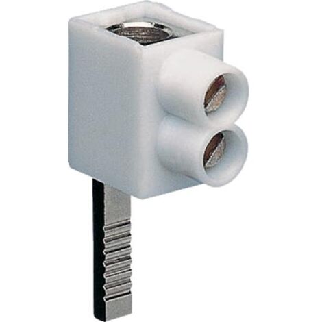 Hager – Pince de connexion isolée 25mm² – Connexion à vis pour interrupteurs différentiels – KF81A