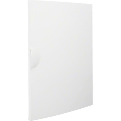Porte de coffret électrique 3 rangées 18 modules GP318P – IP40 – Plastique blanc – Installation rapide pour tableaux Hager