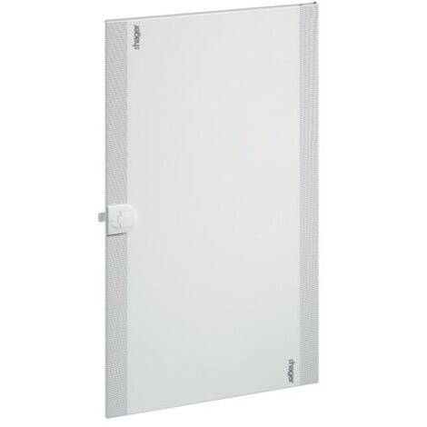 Hager – Porte pleine pour armoire électrique 600x800mm – Acier revêtu poudre – IP40 – Finition esthétique pour installations électriques - FD52PN