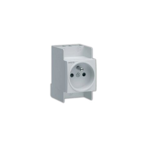 HAGER Prise modulaire 16A 2P+T connexion SanVis