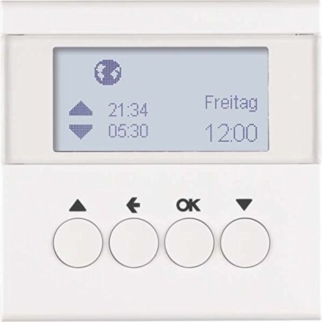 HAGER PROGRAMMATORE PER ANTA AM SENZA B BIANCO POLAR LUCIDO