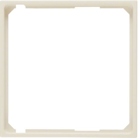 HAGER S1  CADRE INTERMÉDIAIRE POUR PLAQUE BERKER GLOSS BLANC