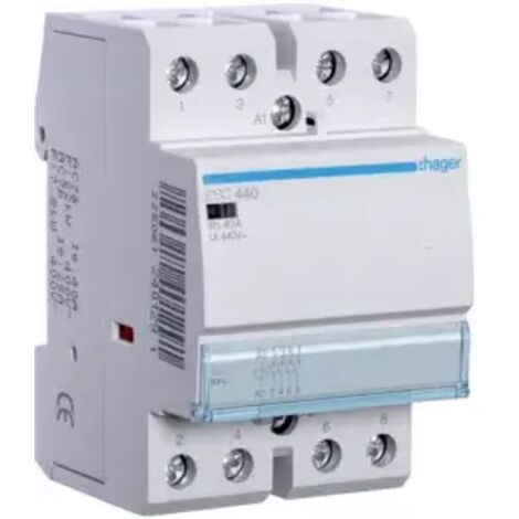 Hager Schütz 40A 4NA 230VAC STD 3 Module ESC440