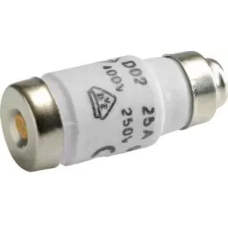 Hager Sicherung D02 E18 25A 400V gG mit Melder LE1825