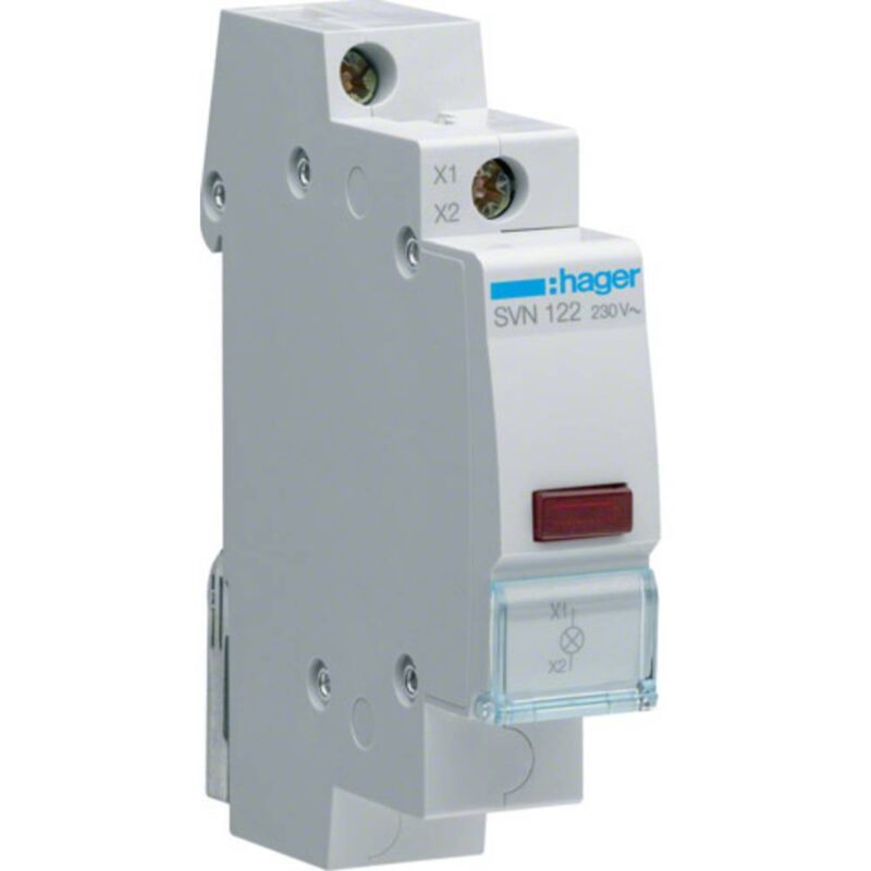 Segnalatore Luminoso Rosso Svn 122 230v Hager