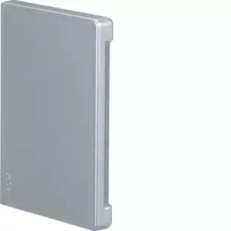 Hager Tehalit Endstück halogenfr. BR 65x100mm OT 80mm lack. Alu BR651006LAN