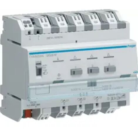Hager Universal-Dimmaktor 3-fach 900W KNX REG TYA663AN