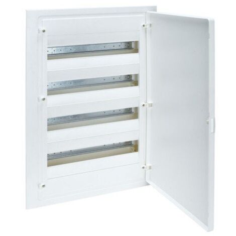 HAGER VF418PES  Quadro elettrico da incasso VF golf a 4 file 72 moduli bianco opaco+QC