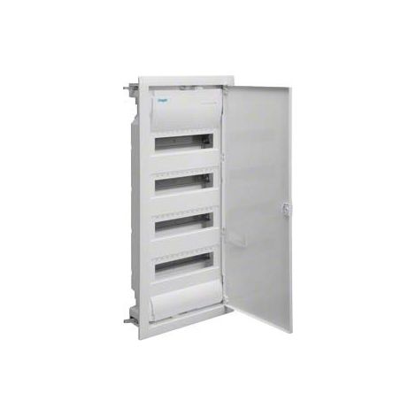 Hager VH48NC Distributeur électrique blanc acier 4 modules