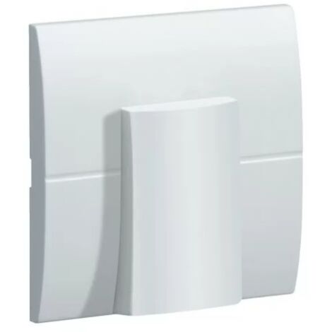 Hager WE155 Essensya cable outlet - White