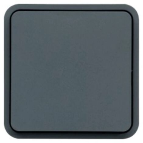 Hager - WNC022 - cubyko BP 1O-1F saillie gris