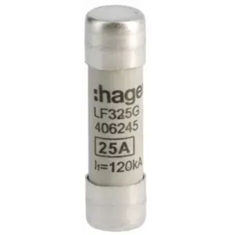 Hager Zylindersicherung 10x38mm gG 25A LF325G