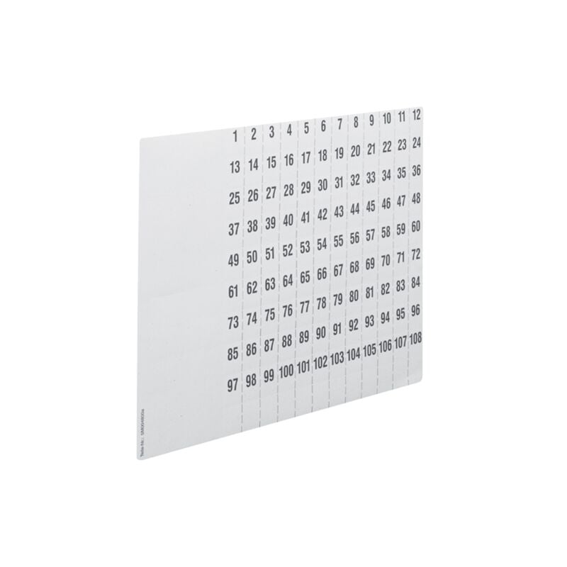 Hager - ZZ90C étiquette auto-collante