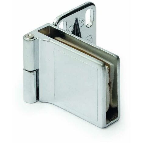 hagra in bisagra puerta cristal interior acabado cromo ral 9006