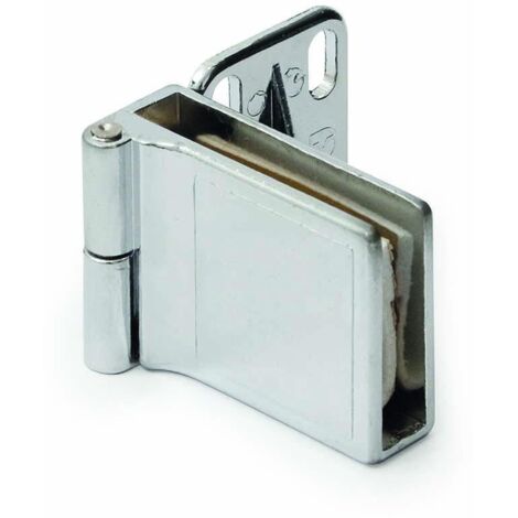 hagra in bisagra puerta cristal interior acabado cromo ral 9006