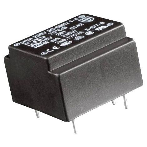 Hahn BV 201 0128 Transformateur pour circuits imprimés 1 x 230 V 1 x 6 V/AC 0.35 VA C543812
