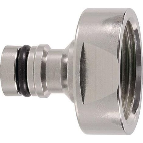 Hahnstecker plus Messing vernickelt Innengewinde G 1 ″