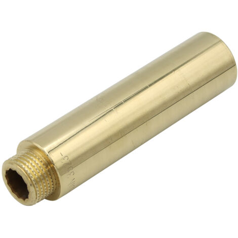 Hahnverlängerung 1/2" x 100mm Messing Gewindeverlängerung