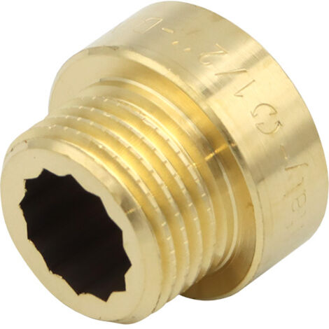 Hahnverlängerung 1/2"x10mm Messing Gewindeverlängerung