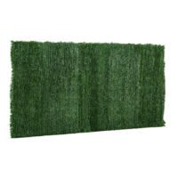 Haie Artificielle WERKA PRO 1.2x3m - Verte, Anti-UV, Imitation Thuya - Clôture Végétale Pour Jardin Et Terrasse