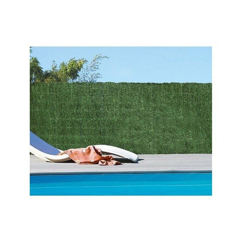 Celloplast - Haie Artificielle Mixte. Avec Plaques Pvc 1x3m Couleur Vert Nortene