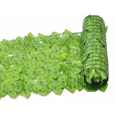 Mur végétal artificiel 200cm - Kit 12 pièces