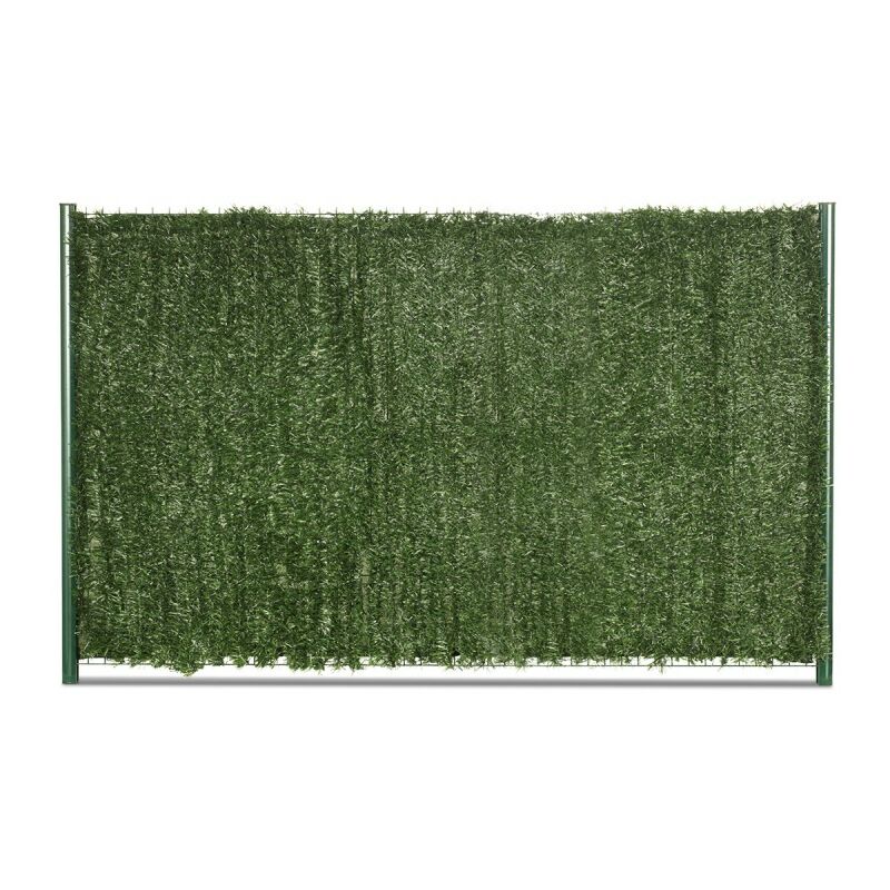 Haie artificielle occultante 90 brins médium 3m x H2m00 - 2 nuances de vert