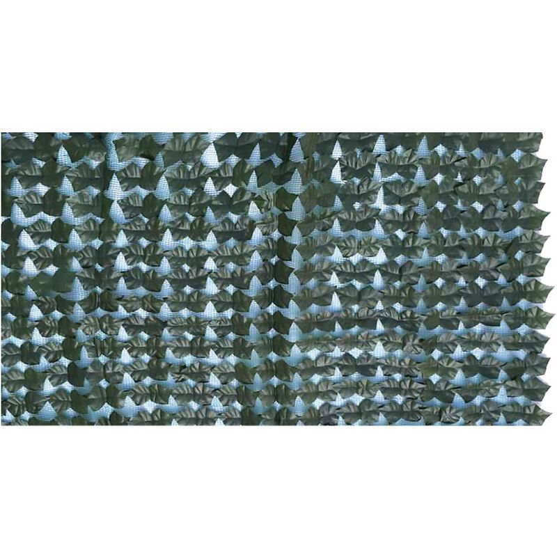 Haie artificielle Ivy 1x3 mt en feuilles synthe'tiques pvc vert lavable pour usage exte'rieur