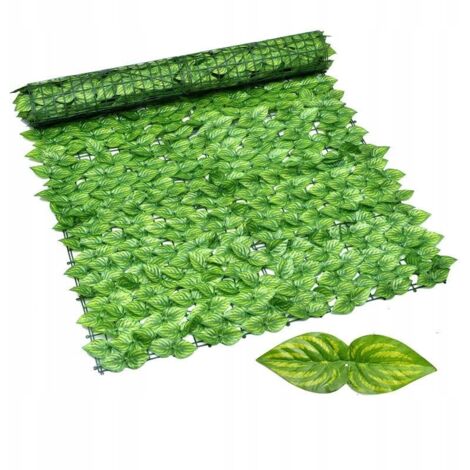 HAIE ARTIFICIELLE Lierre CLÔTURE BALCON CLÔTURE MUR TOIT OMBRE 300x50 XL