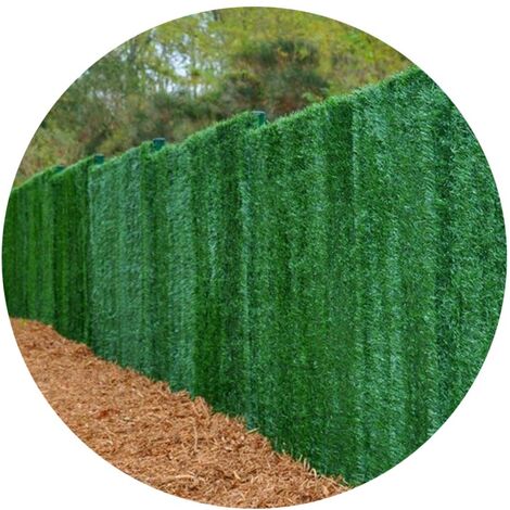 Haie artificielle occultation totale 147 brins en rouleau Alpha 1 x 3 m