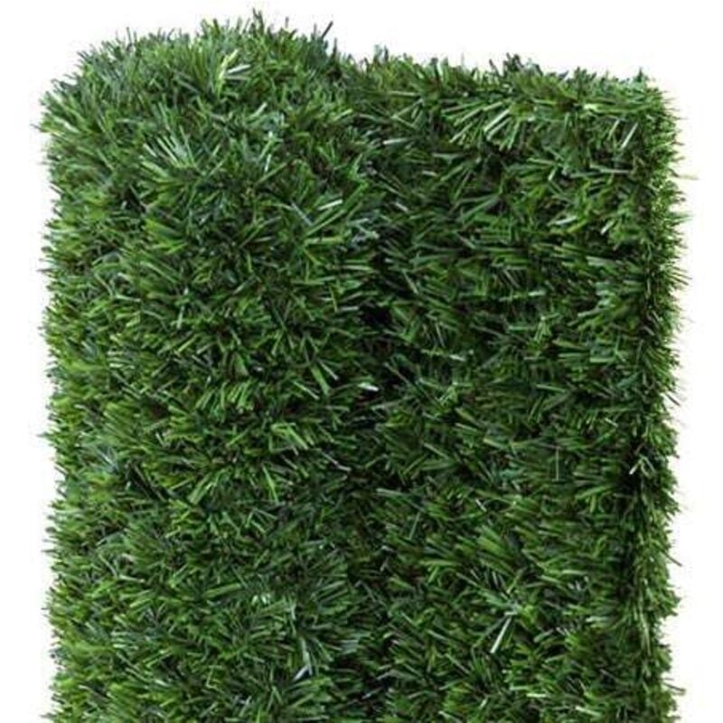 Haie artificielle Square Deluxe - Long 9 m, Hauteur 1 m