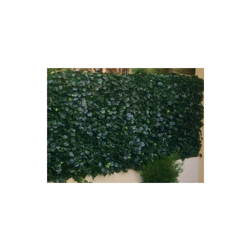 Jet7garden - Haie artificielle feuillage Duo, Long 12 m, Hauteur 1.50 m