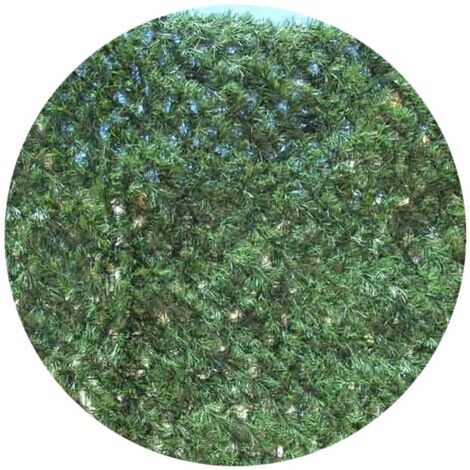 Haie artificielle 243 brins vert thuyas en rouleau Lux