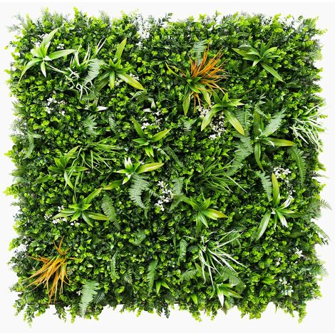Haie végétale artificielle savane la touche de verdure idéale pour vos murs et clôtures