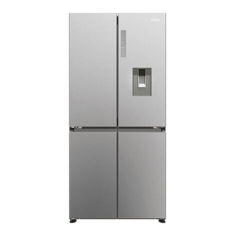 Haier Cube 83 Serie 3 HCR3818EWMM frigorifero side-by-side Libera installazione 463 L E Platino, Acciaio inox